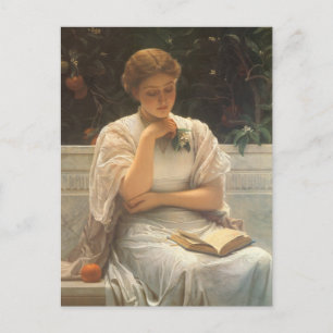 In the Orangery by Charles Edward Perugini Postcard