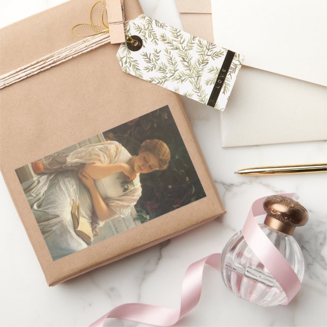 In the Orangery by Charles Edward Perugini Sticker (Gifting)