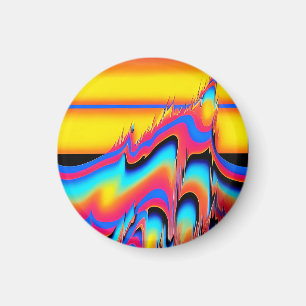 In the Panned Flash of Synthetic Forms - Ken Gauge Magnet
