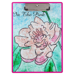 In the Pink Peony Clipboard