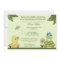 In The Pond Baby Shower Invitation duck frog