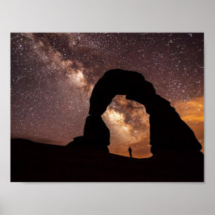 In the Presence of The Milky Way Poster