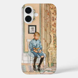 In the Punishment Corner by Carl Larsson iPhone 16 Case