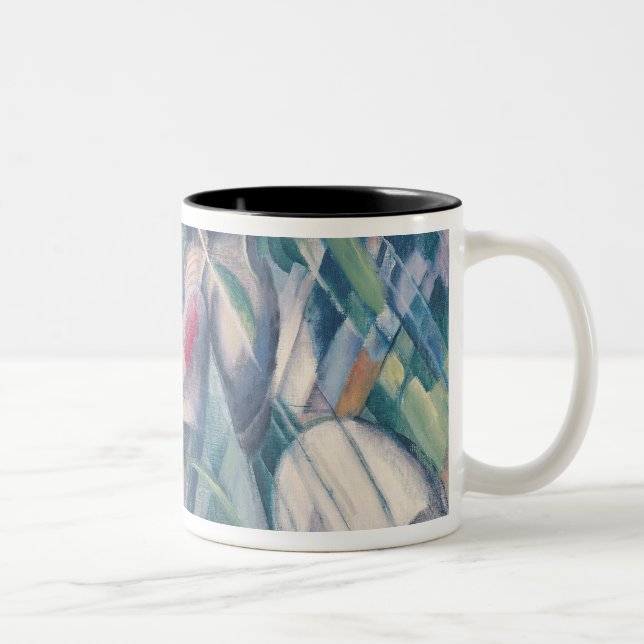 In the Rain, 1912 Two-Tone Coffee Mug (Right)