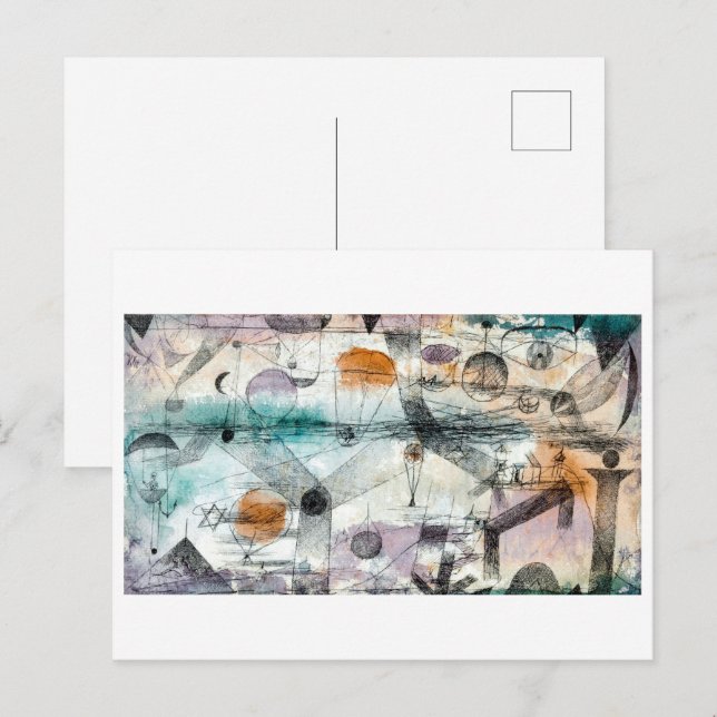 In the Realm of Air | Paul Klee | Postcard (Front/Back)