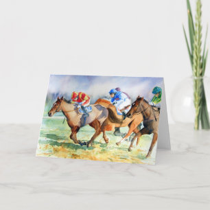 In the Running Card