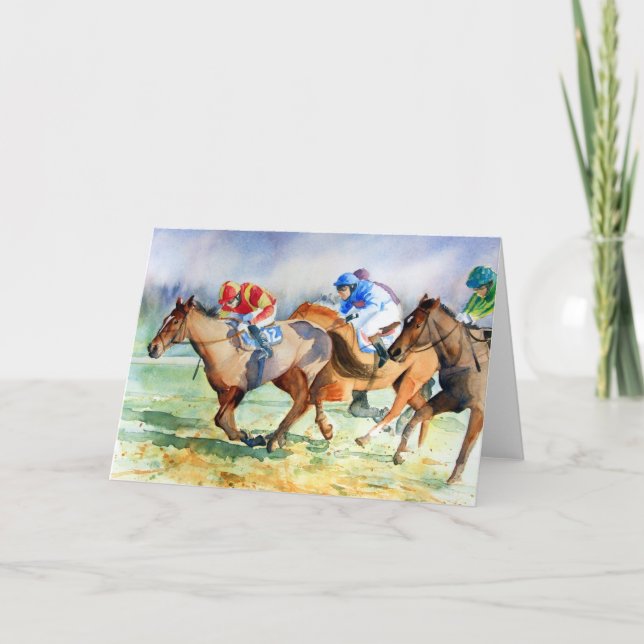 In the Running Card (Front)