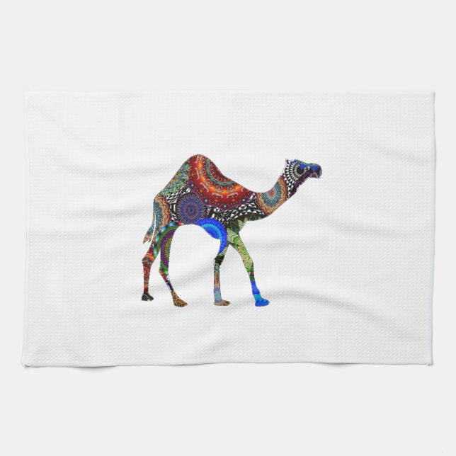 IN THE SAHARA KITCHEN TOWEL (Horizontal)