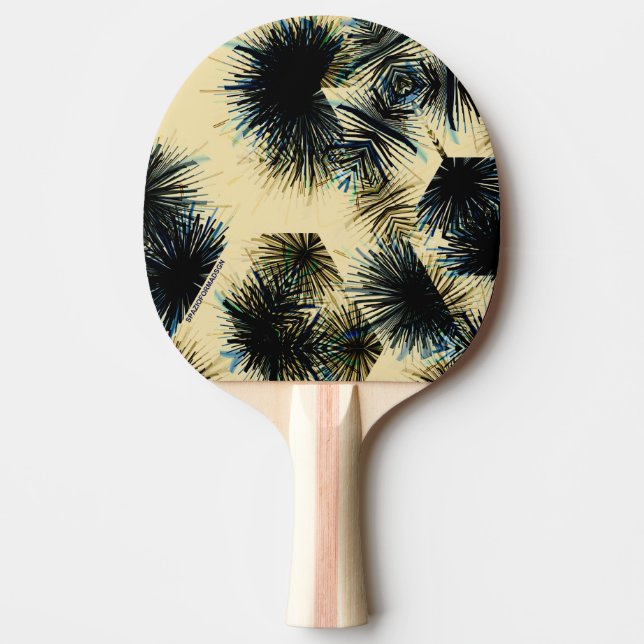 In the shade of colour Beige Ping Pong Paddle (Front)