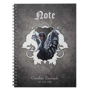 In the shadow of elegance: A black swan. Notebook