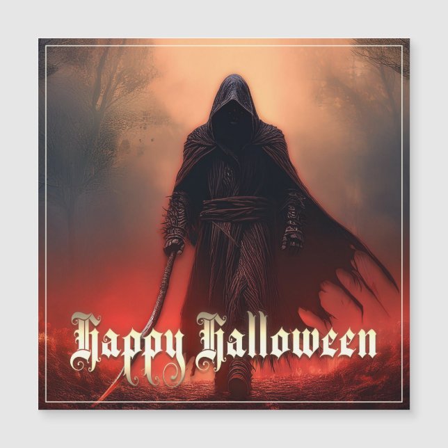 In the shadow of the Grim Reaper - Halloween (Front)