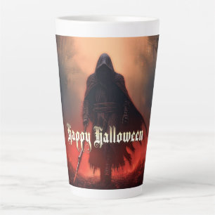 In the shadow of the Grim Reaper - Halloween Latte Mug