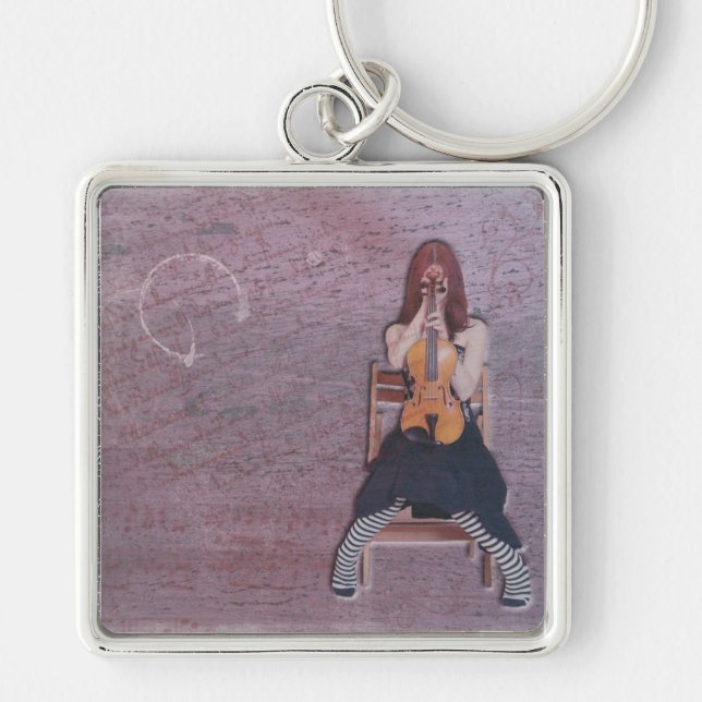 In The Shadows of Music Keychain (Front)
