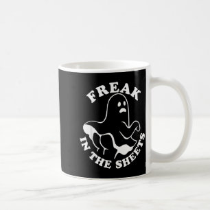 In The Sheets Funny Halloween Boo Ghost Coffee Mug