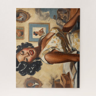 In the sitting room jigsaw puzzle