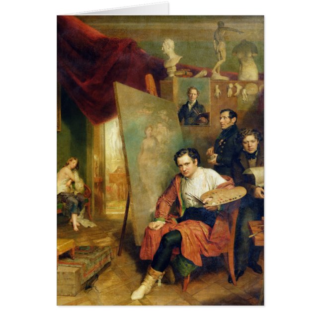 In the studio of the painter, 1832 (Front)