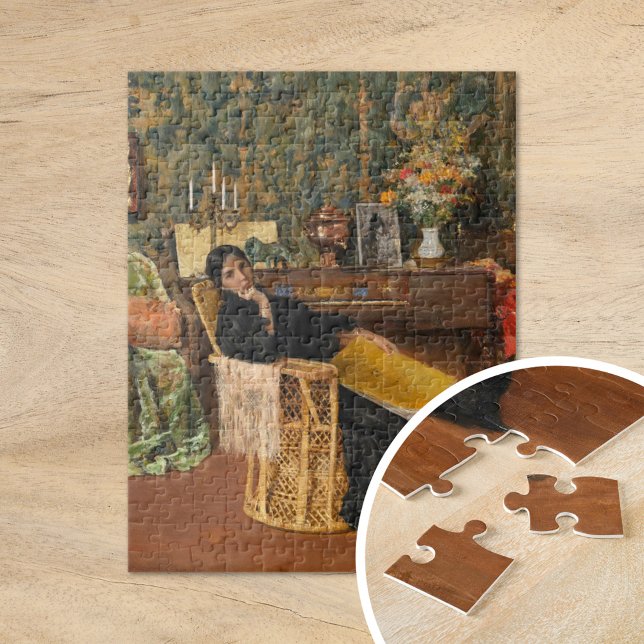 In the Studio | William Merritt Chase Jigsaw Puzzle (Creator Uploaded)