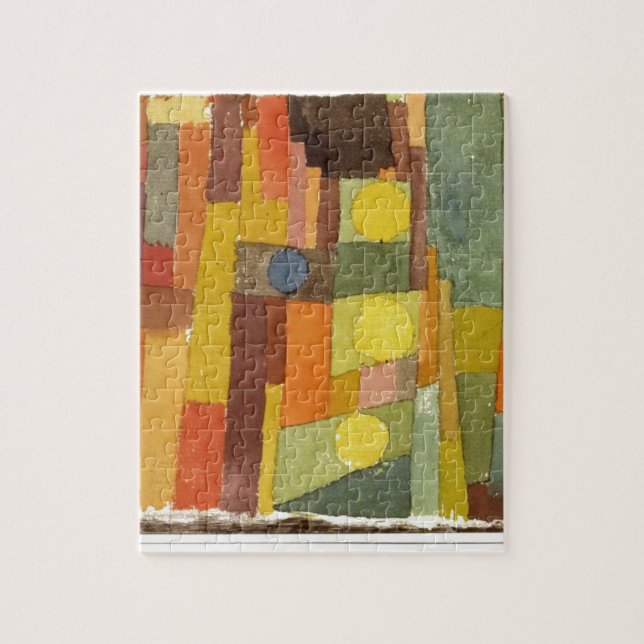 In the Style of Kairouan by Paul Klee Jigsaw Puzzle (Vertical)