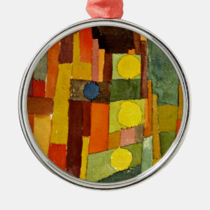 In the Style of Kairouan by Paul Klee Metal Ornament