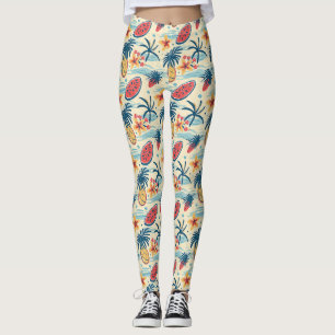 In The Tropics, Time Seems To Slow Down Leggings