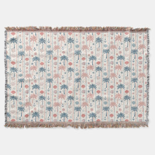 In The Tropics, Time Seems To Slow Down Throw Blanket