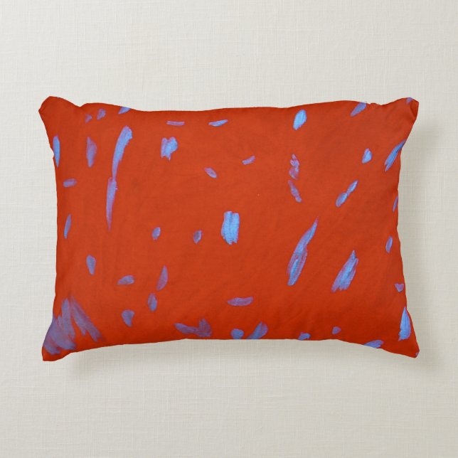 In The Volcano Accent Pillow (Front)