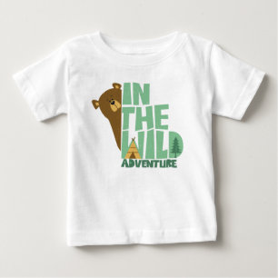 In The Wild Adventure Bear Baby T-Shirt
