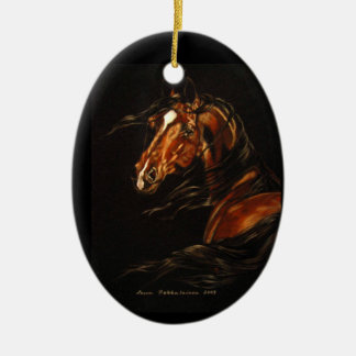 In the WInd Ceramic Ornament