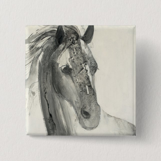 In the Wind I 2 Inch Square Button (Front)