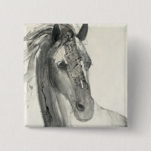 In the Wind I 2 Inch Square Button