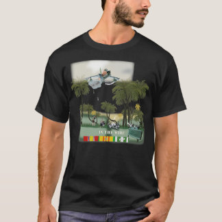 In the Wire Vietnam w Close Air Strike T-Shirt