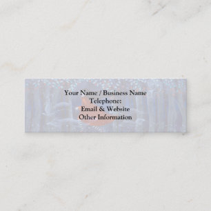 In The Woods With Animal Spirits. Mini Business Card