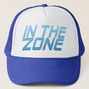 IN THE ZONE custom hat