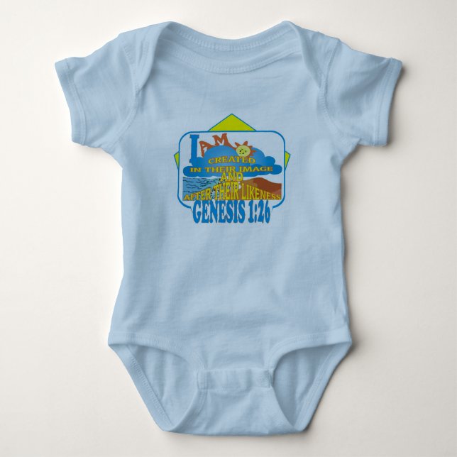 In Their Image    Baby Bodysuit (Front)