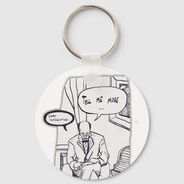 In Therapy Keychain (Front)