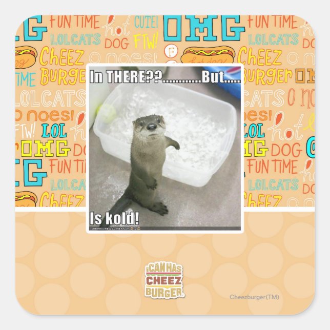 In there? Is Kold! Square Sticker (Front)