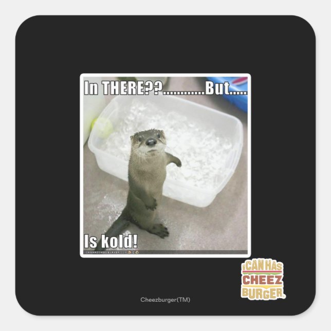 In there? Is Kold! Square Sticker (Front)