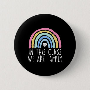 In This Class We Are Family Student Teacher Back T 2 Inch Round Button