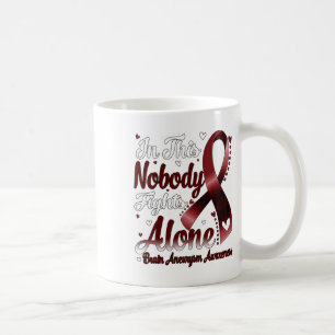 In This Family Nobody Fight Alone Brain Aneurysm A Coffee Mug