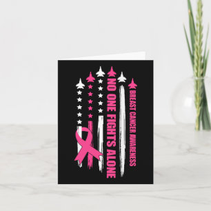 In This Family Nobody Fight Alone Breast Cancer Aw Card
