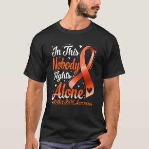In This Family Nobody Fight Alone RSD CRPS Awarene T-Shirt