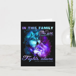 In This Family Nobody Fights Alone  Card