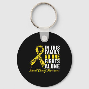 In This Family Nobody Fights Alone Youth Childhood Keychain