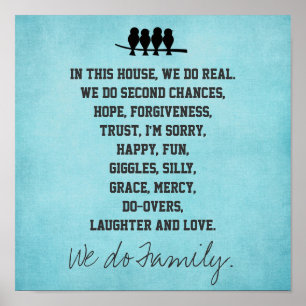 In this House We do Family Poster