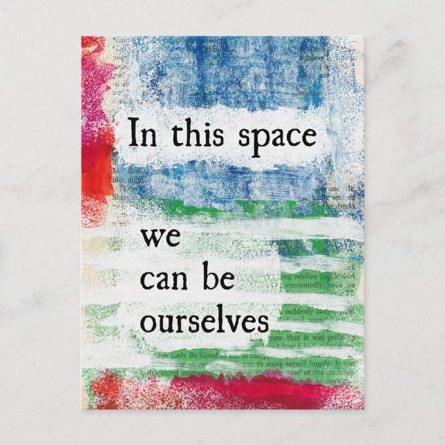 In This Space Postcard (Front)