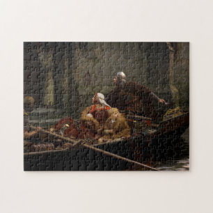 In Time of Peril, 1897 by Edmund Blair Leighton Jigsaw Puzzle