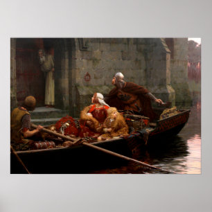 In Time of Peril, c. 1897 by Edmund Leighton Poster