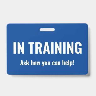In Training Badge