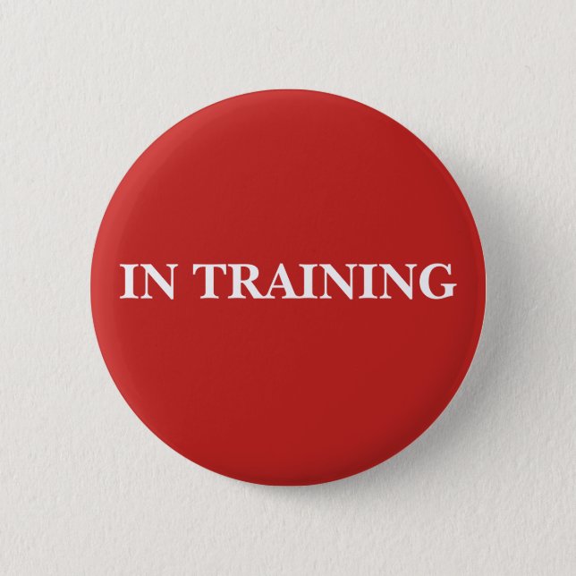 IN TRAINING Button (Front)