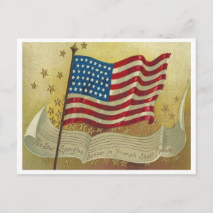 In Triumph Shall Wave Postcard